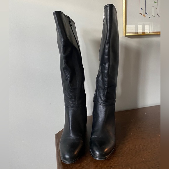 Leather Black Attica Boots - Picture 3 of 4